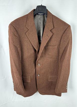 Шерстяной пиджак brooks brothers