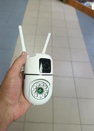 Поворотная уличная wi-fi ip-камера видеонаблюдения
