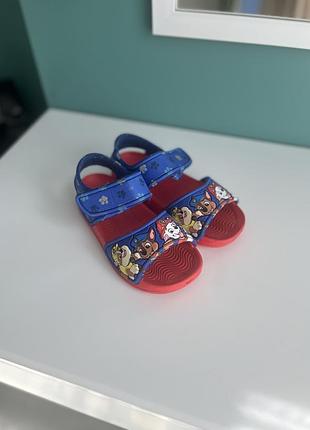 Босоніжки щенячий патруль