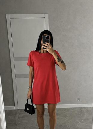 Zara замшева сукня