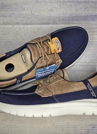 Кроссовки мокасины skechers