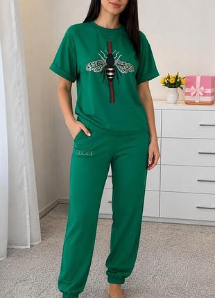 Летний шикарный прогулочный костюм jolly's (жолис) 3xl.