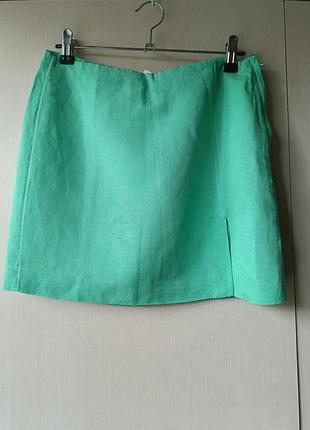 Размер s юбка льняная h&amp;m женская