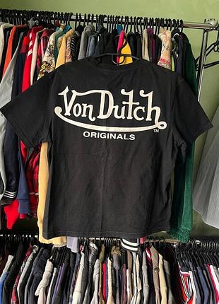 Vondutch футболка чоловіча washed faded street style distressed sk8 оригінал б у