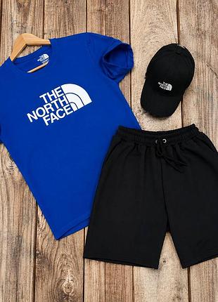 Шорти + футболка the north face спортивний костюм тнф