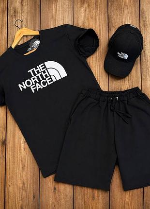 Шорти + футболка the north face спортивний костюм тнф