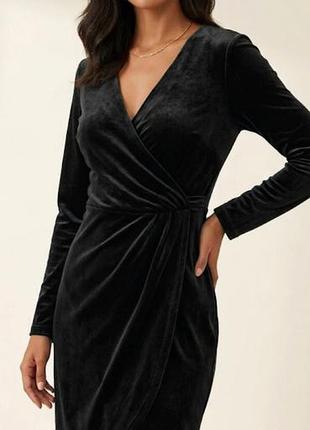 Сукня zara, розмір 36,тканина велюр.