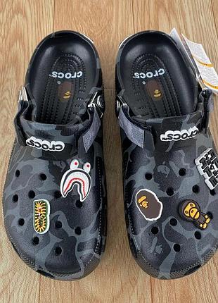 Бейп крокс/крокси bape/крокси чоловічі