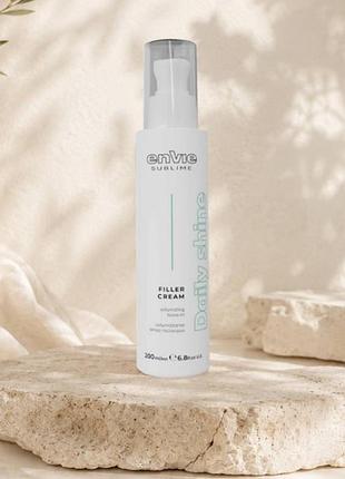 Несмываемый крем-филлер для объема envie luxury daily shine filler cream