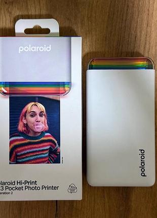 Фотопринтер polaroid hi-print gen 2 кишеньковий