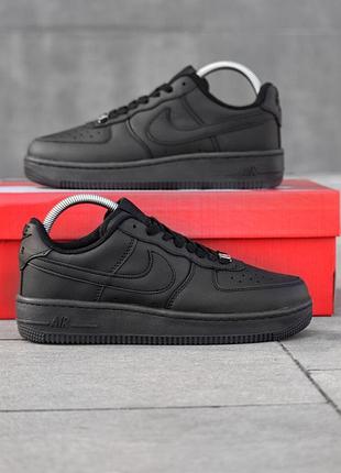 Чоловічі кросівки nike air force чорні