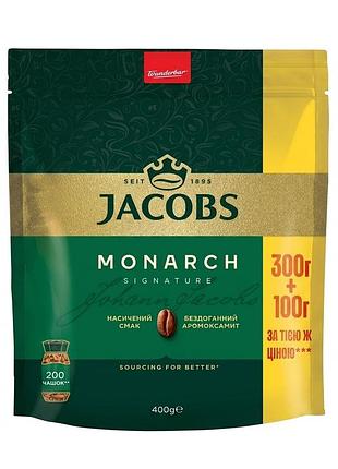 Кофе растворимый jacobs monarch екон.пакет 400 г