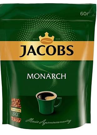 Кофе растворимый jacobs monarch б/коф эконом.пакет 60 г