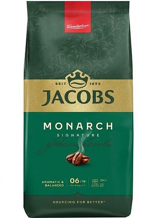 Кава в зернах jacobs monarch 1 кг