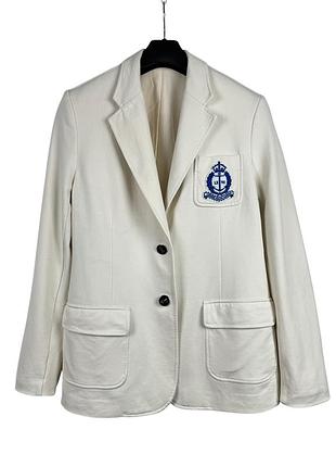 Піджак із вишитим логотипом ralph lauren