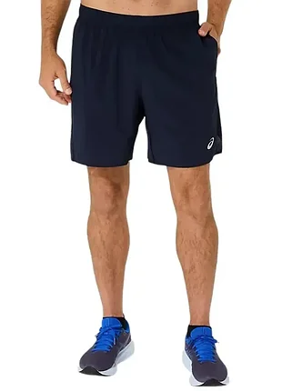 Шорты мужские asics asics core 7in short синие 2011d213-400