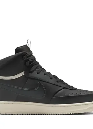 Черевики чоловічі nike nike court vision mid wntr графiтові dr7882-003