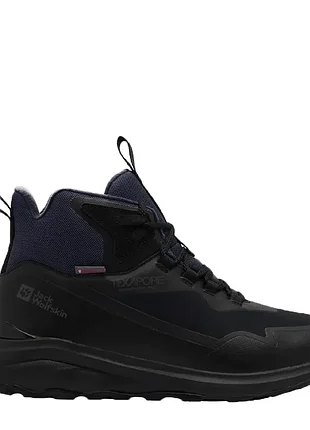 Ботинки мужские jack wolfskin dromoventure wt texapore mid m темно-серые a62295-6350