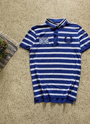 Mcgregog formula uno f1 striped polo tee формула один поло вінтаж ф1