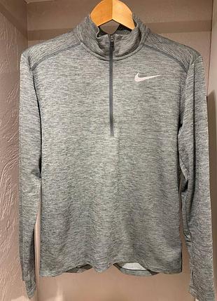 Спортивная кофта nike running оригінал сіра (розмір s)