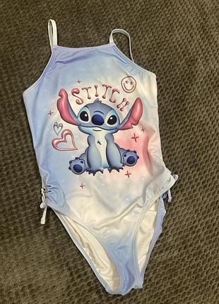 Суцільний купальник, дитячий купальник, stitch, c&a, купальник, купальник стіч