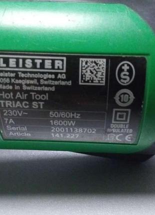 Будівельний технічний фен б/у leister triac st