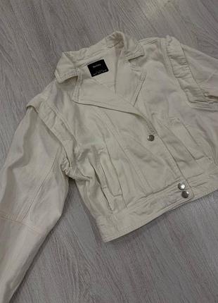 Куртка джинсова bershka xs