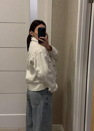 Куртка джинсова bershka xs
