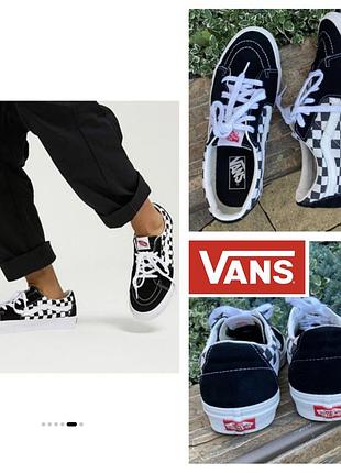 Vans оригінальні фірмові зручні шкіряні кросівки кеди