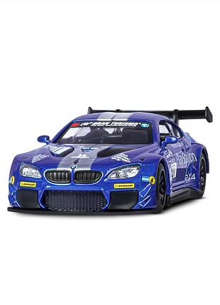 Автомодель technodrive bmw m6 19773 синий playstation 1:43
