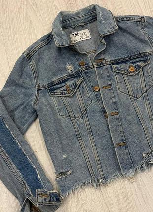 Куртка джинсова zara xs