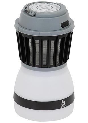 Ліхтар-знищувач комах bo-camp atom wp rechargable 200 lumen grey/black (5818805)