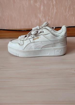 Кожаные кроссовки puma