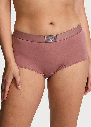 Женские трусики victoria's secret (199243997635) шортики logo shine patch xs бежевые