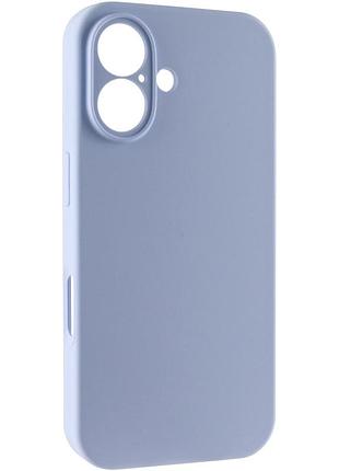 Чехол silk full camera protective (aa) no logo для apple iphone 17 (6.3") голубой / lilac blue