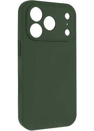 Чехол silk full camera protective (aa) no logo для apple iphone 17 pro (6.3") зеленый / cyprus green