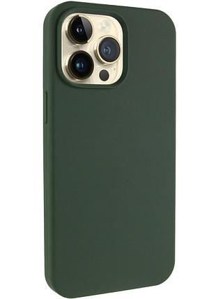 Чехол silk full protective (aa) no logo для apple iphone 14 pro (6.1") зеленый / cyprus green