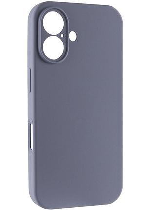 Чехол silk full camera protective (aa) no logo для apple iphone 17 (6.3") серый / lavender gray