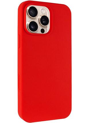 Чехол silk full protective (aa) no logo для apple iphone 16 pro max (6.9") красный / red