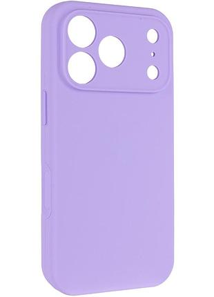 Чохол silk full camera protective (aa) no logo для apple iphone 17 pro max (6.9") бузковий / dasheen