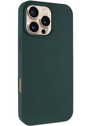 Чехол silk full protective (aa) no logo для apple iphone 16 pro max (6.9") зеленый / forest green