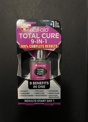 Зміцнювальний засіб для нігтів nail-aid total cure 9-in-1, 15 мл