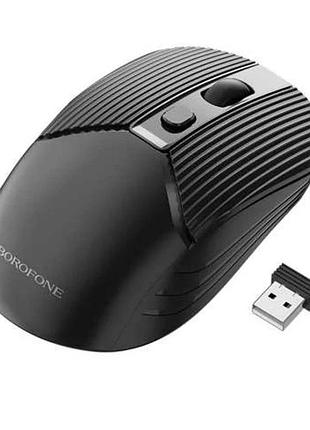 Маніпулятор миша borofone bg5 business wireless mouse black