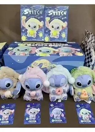 Мягкая игрушка-брелок miniso stitch — милый аксессуар на рюкзак или ключи. стич брелок