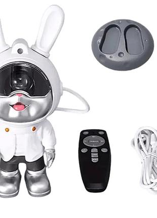 Нічник проектор зоряного неба moon bunny
