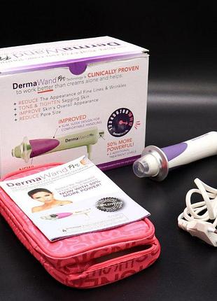 Массажер для разглаживания морщин derma wand местная дарсонвализация топ продаж!