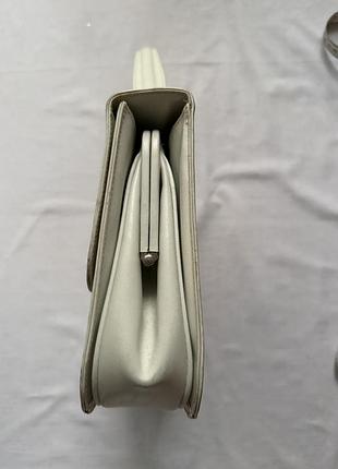 Вінтаж сумка bally bally vintage leather top handle bag 2