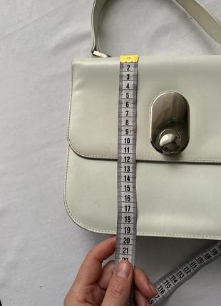 Вінтаж сумка bally bally vintage leather top handle bag 4