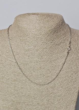 Цепочка xuping родий s-1,9мм+- l-44см+- новинка