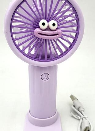 Вентилятор аккумуляторны ручной от usb handy mini fan ен 350{16}(120) топ продаж!